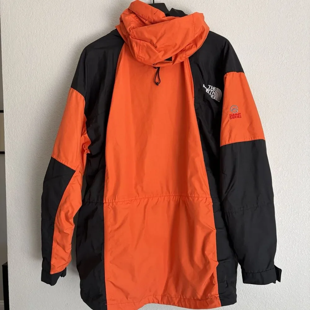 Vintage The North Face XCR Men’s GoreTex Summit Series  Jacket Size L Orange